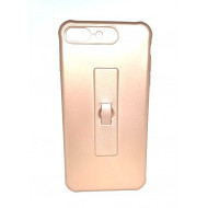 Capa Silicone Gel Com Anel De Dedo Motomo Apple Iphone 7/8 Plus Rosa